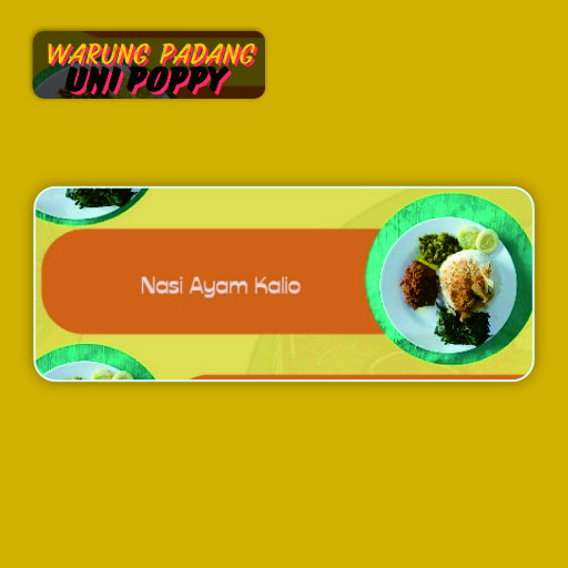  Warung Padang Uni Poppy - Nasi Ayam Kalio