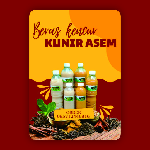 Jamu Kunir Asem (Vendor Kontak: 085712446816)