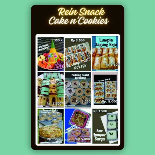 Rein Snack - Dadar Gulung Abstrak