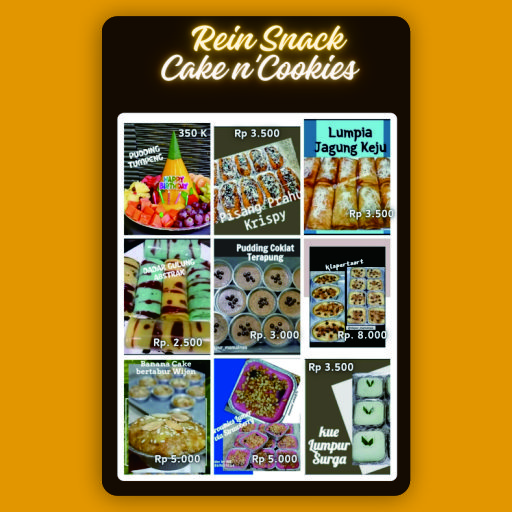 Rein Snack - Pudding Tumpeng